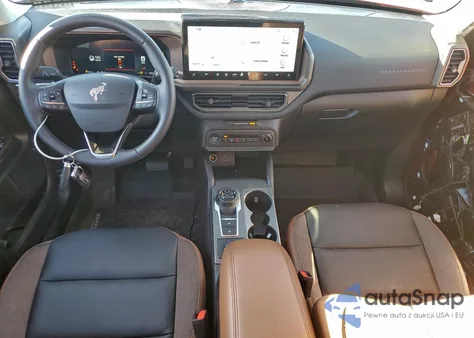 2025 Ford Bronco Sport Outer Banks z USA, uszkodzony, nr VIN 3FMCR9CN2SRE70186